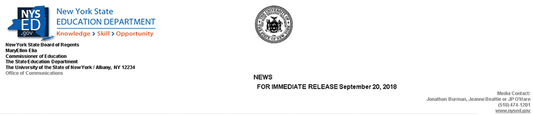 2018-09-21_1226_000 State Education Department Launches Paths to the Professions Website
